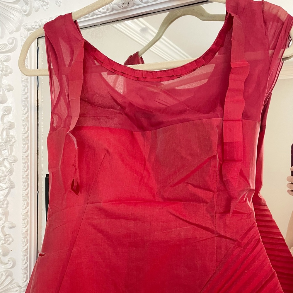 $3295 NWT VINTAGE Marithe Francois Girbaud SILK RARE Couture Dress - Picture 11 of 16